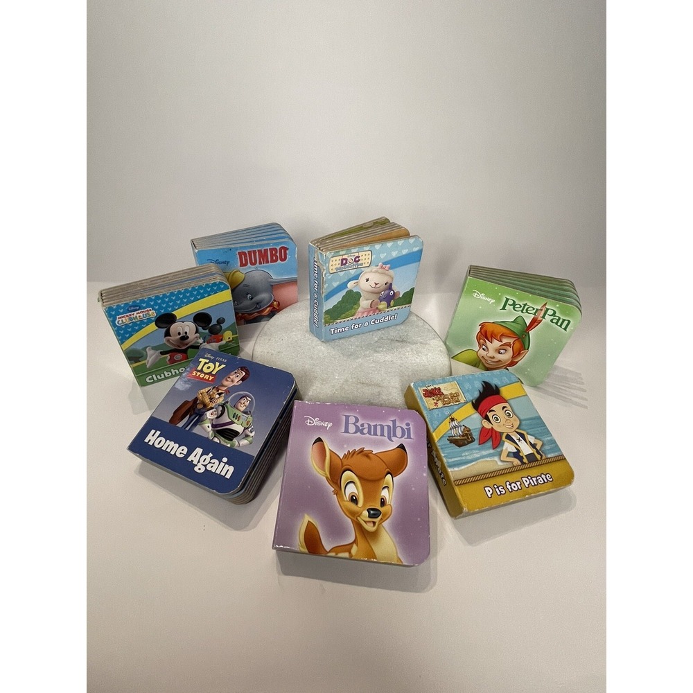 7 Mini Disney Books 2014-2016
